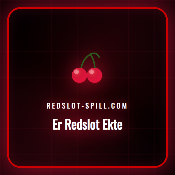 En detaljert illustrasjon som viser Redslot-logoen med symboler for sikkerhet og legitimitet for norske spillere.