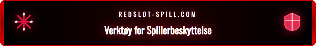 Skjermbilde som viser innstillinger for innskuddsgrenser hos Redslot.
