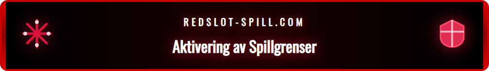 Bruker som aktiverer selvekskludering på Redslot via smarttelefon.