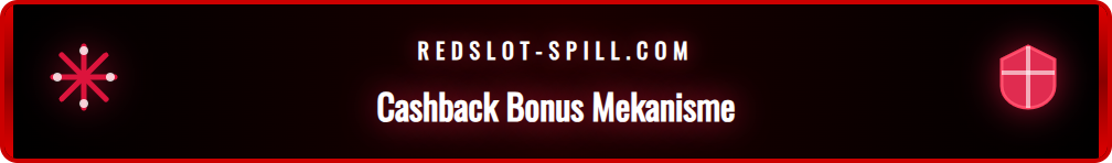 En grafisk fremstilling som viser hvordan cashback beregnes fra tap.