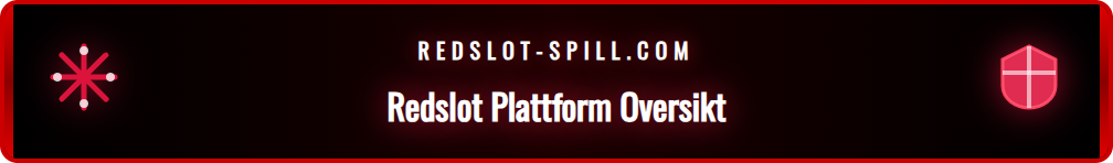 Skjermbilde som viser Redslots brukervennlige grensesnitt for betting.