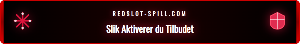 Skjermbilde av Redslots bonusseksjon der gratisspill aktiveres.
