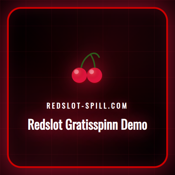 Fargerik oversikt over Redslot spilleautomater klar for demospill.