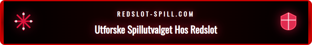 Skjermbilde som viser det varierte utvalget av jackpotspill tilgjengelig hos Redslot.