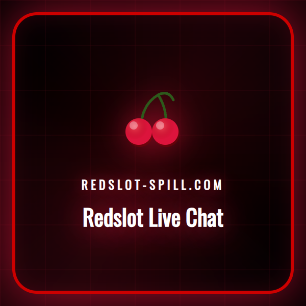 En kundeservice-agent fra Redslot som hjelper en spiller via chat.