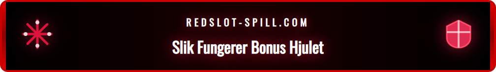 Detaljert grafikk av Redslot lykkehjulets ulike segmenter.