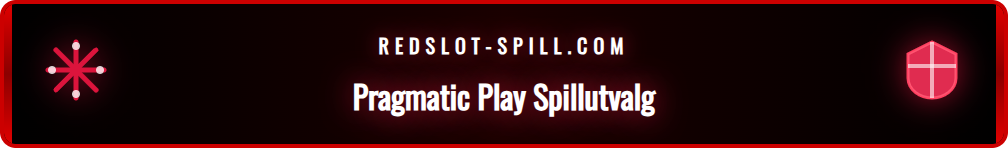 Et utvalg av populære Pragmatic Play spilleautomater vist på en dataskjerm hos Redslot, inkludert Gates of Olympus.