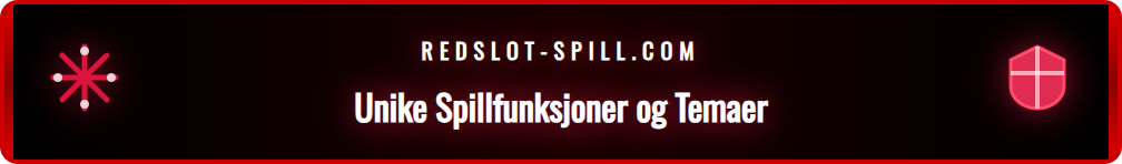 Skjermbilde som viser det detaljerte grensesnittet til en Redslot video slot.