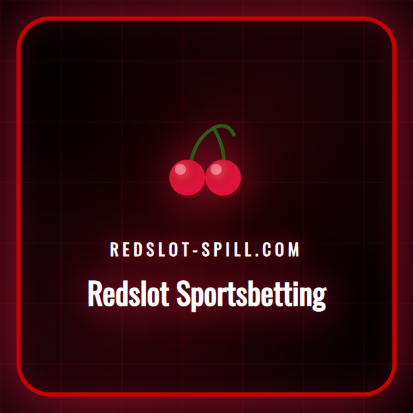 En oversikt over Redslot sin sportsbetting-plattform på en dataskjerm med ulike kamper og odds.