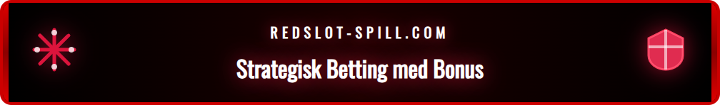 Grafikk med tips for sportsbetting med bonusmidler hos Redslot.